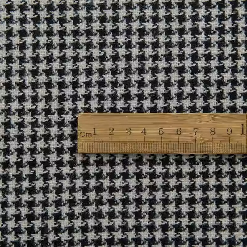 Light Coffee Small Houndstooth - Sewing Tweed avaliação e preço
