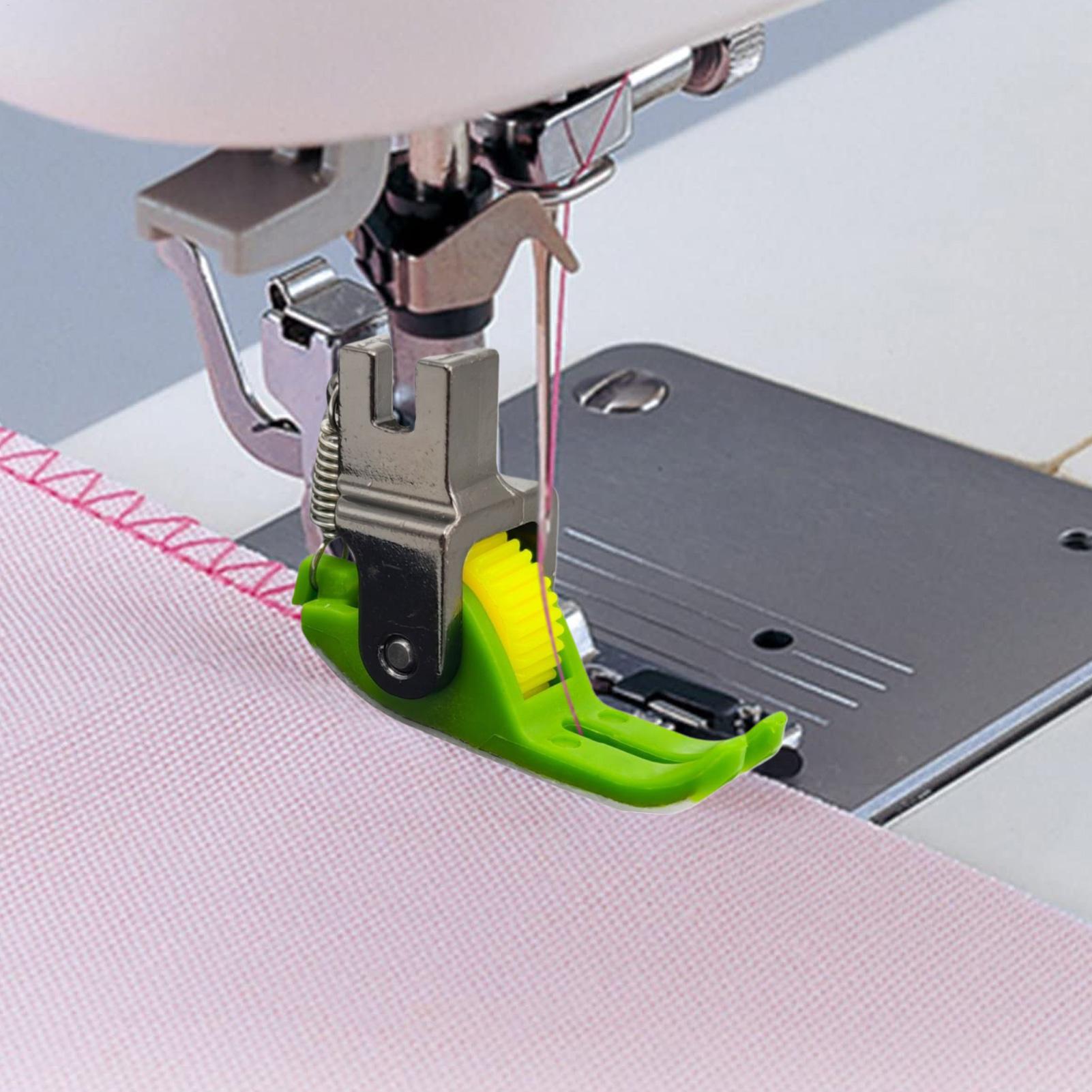 New model flat car zipper roll - Rolled Hem Foot avaliação e preço