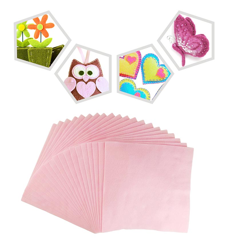 Coloured Felt Fabric Sheets fo - Fabric Softener Sheet avaliação e preço