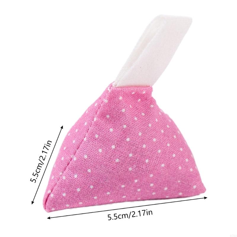 Set Of 4 Triangular Fabric Wei - Fabric Weight Set avaliação e preço