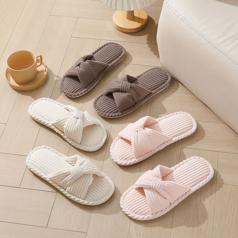Corduroy Cross Strap Home Slip - Sewing Cloth avaliação e preço