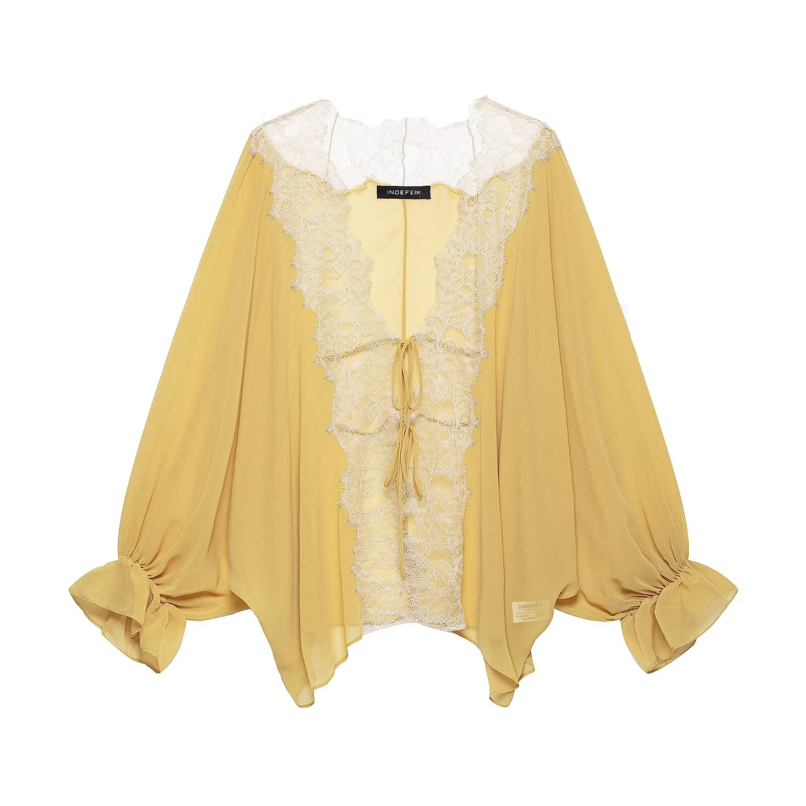 Willshela Women Fashion Yellow - Sewing V avaliação e preço
