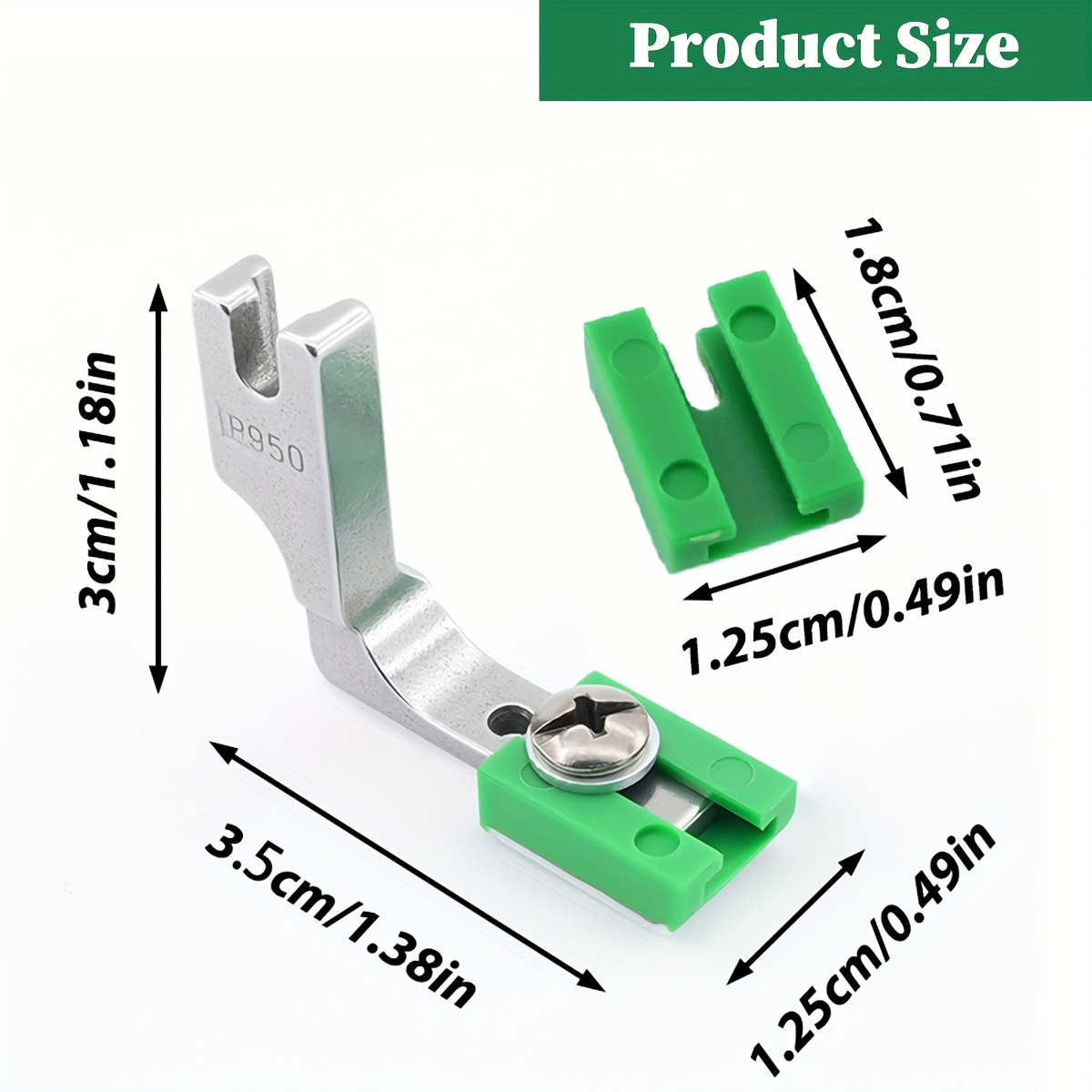 P950 Adjustable Ruffling Press - Rolled Hem Foot avaliação e preço