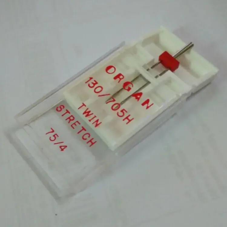 Organ Needles 130/705H Twin ne - Twin Needle Stretch avaliação e preço
